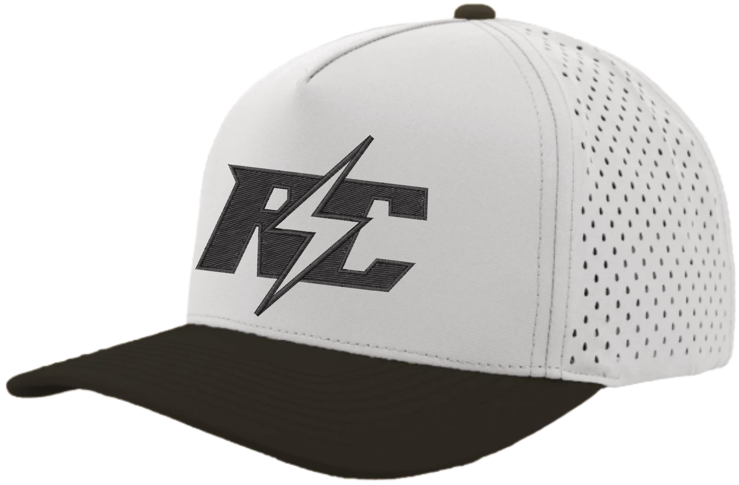 5 Panel Perforated Curved Snapback