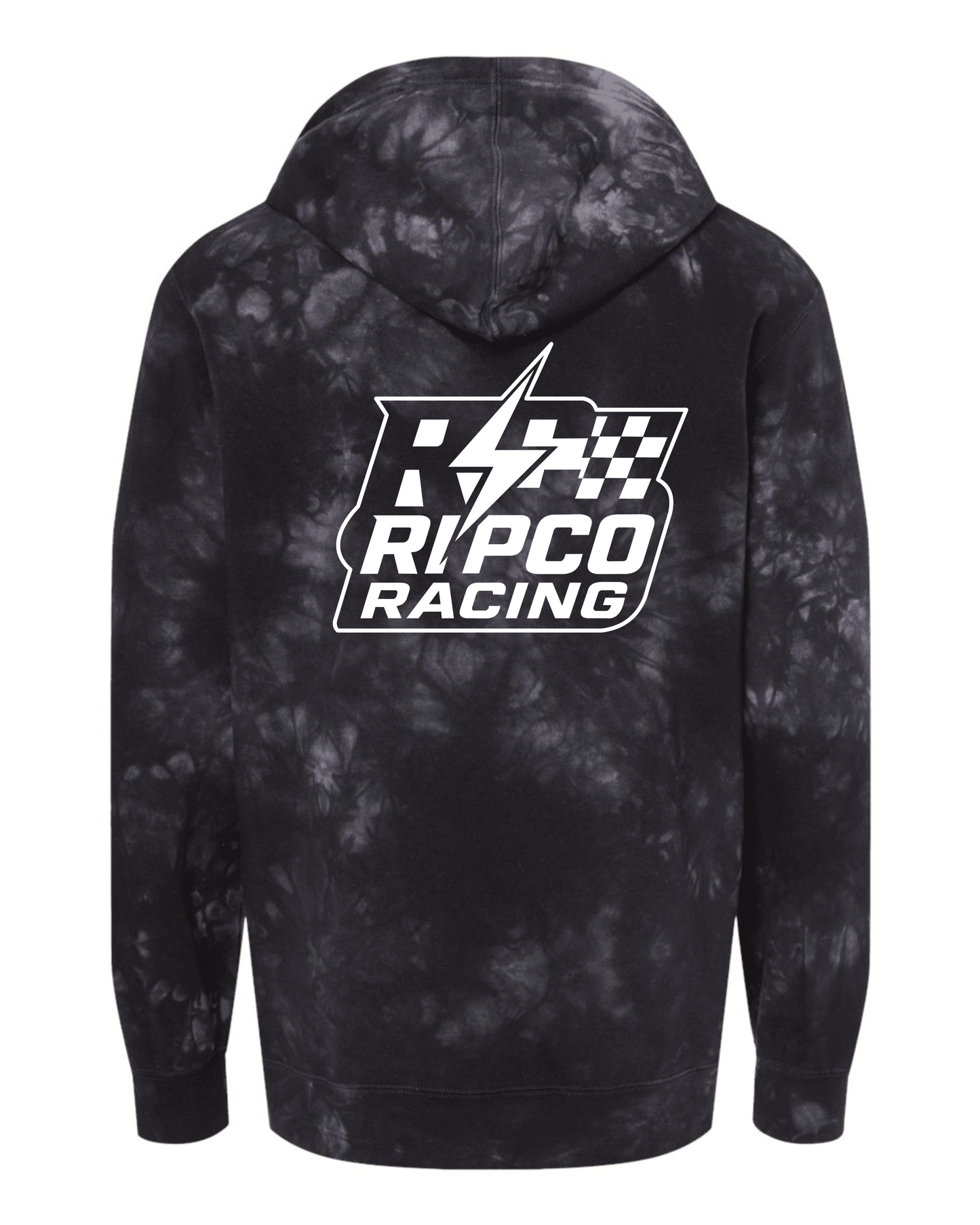 Tie-Dye Checkered Ripco Racing Hoodie