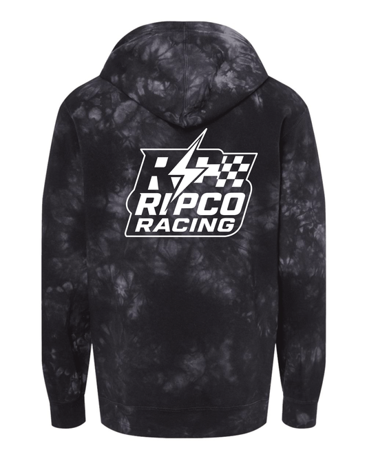Tie-Dye Checkered Ripco Racing Hoodie