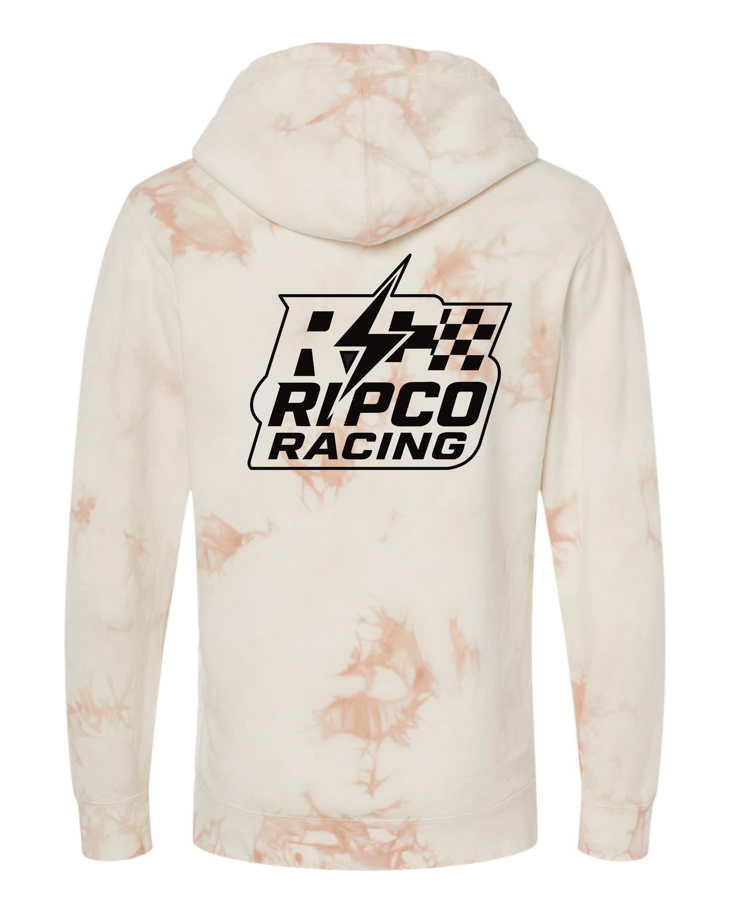 Tie-Dye Checkered Ripco Racing Hoodie