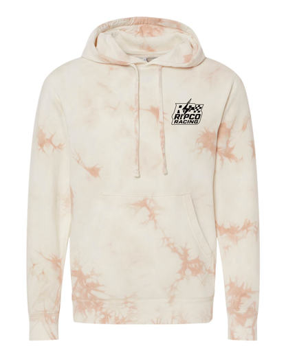 Tie-Dye Checkered Ripco Racing Hoodie