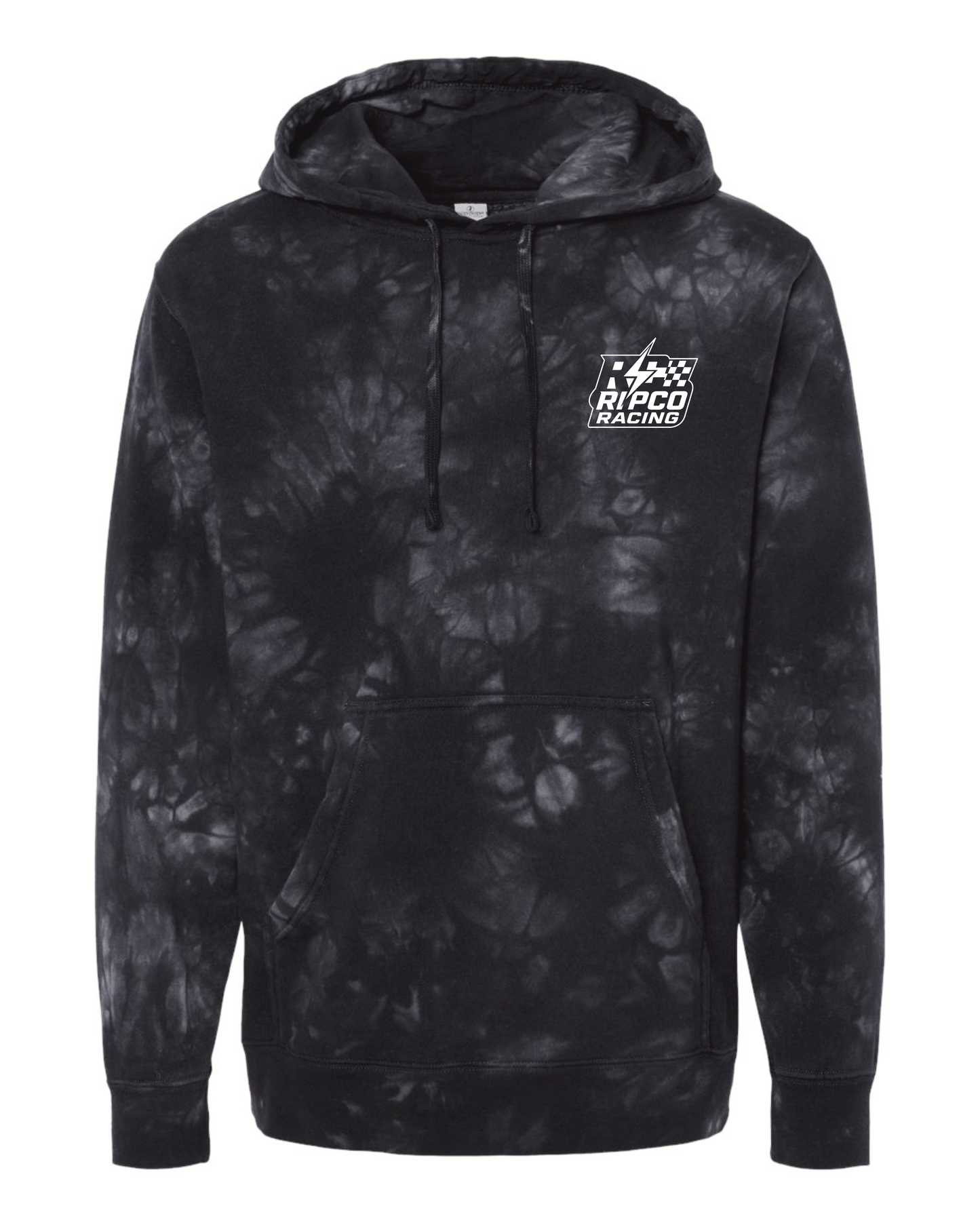 Tie-Dye Checkered Ripco Racing Hoodie