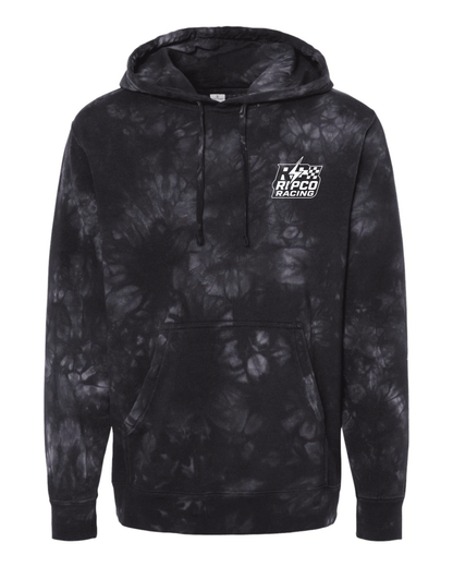 Tie-Dye Checkered Ripco Racing Hoodie